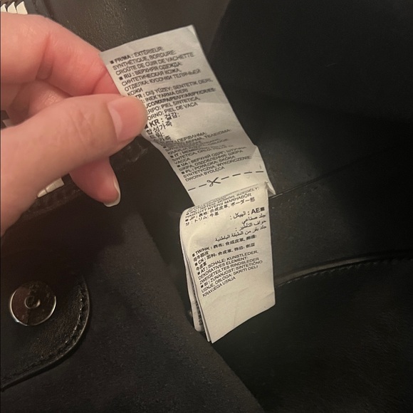 #0961+ Ashbury Woven Strip Black & White Chevron Tote Bag - Picture 9 of 13